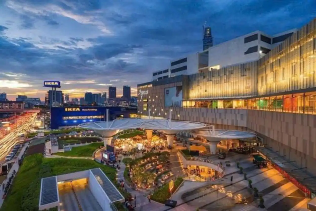 Trung tâm thương mại trong The Global City