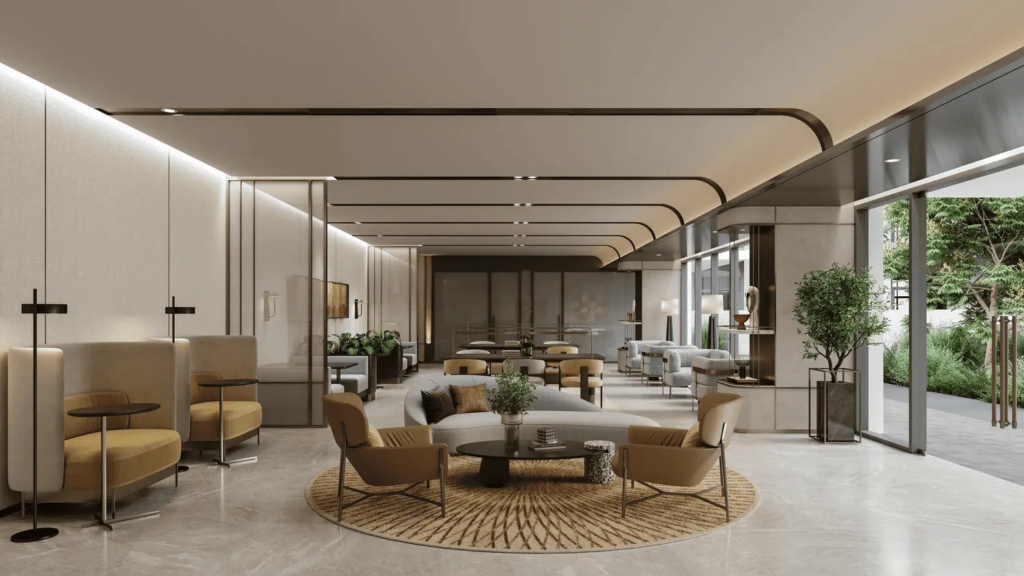 Sảnh lounge Masteri Park Place