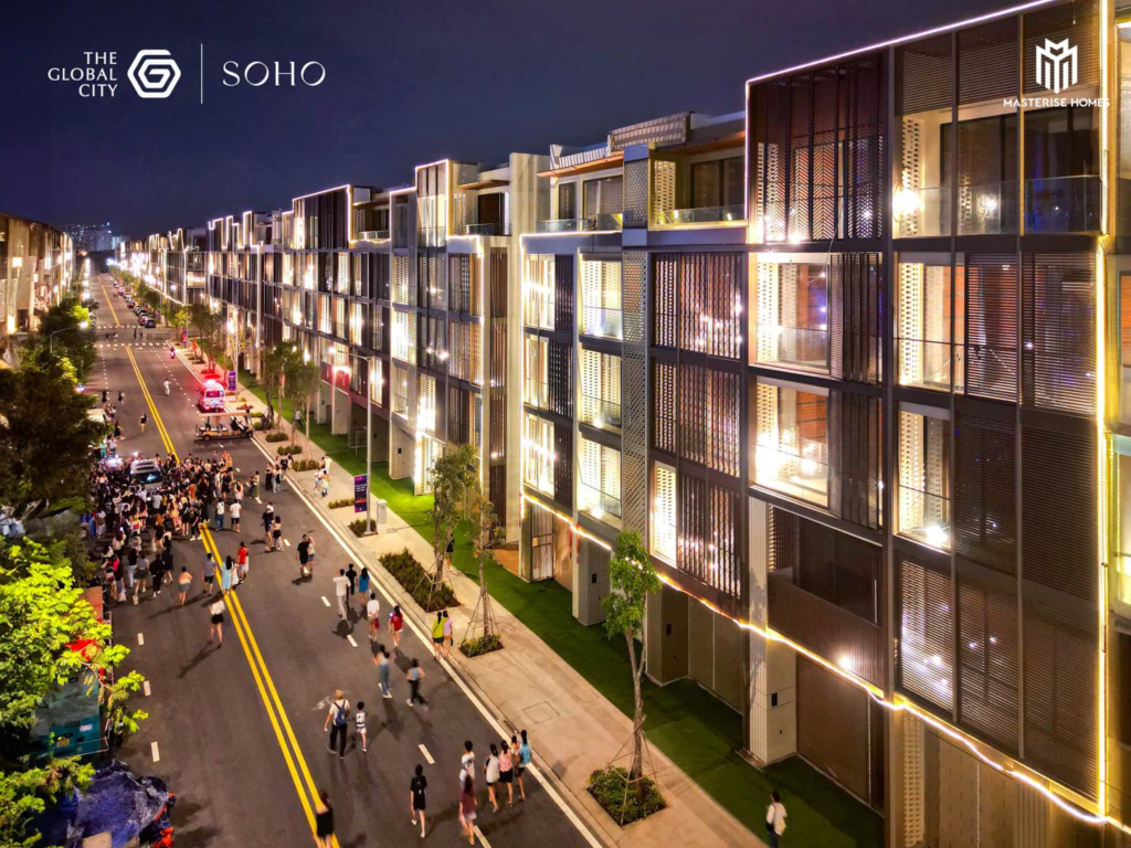 Phân khu SOHO tại The Global City đã đi vào hoạt động