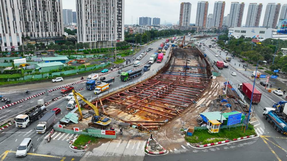 Tiến độ nút giao An Phú