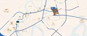 Vị trí Masteri Cosmo Central